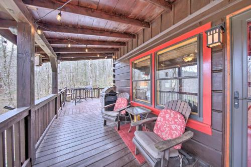Ellijay Escape on Briar Creek with Hot Tub and Views! - image 10