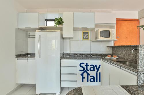 Kitchen, Flat Equipado-Jaqueira Otima Localizacao-SH032D in Jaqueira