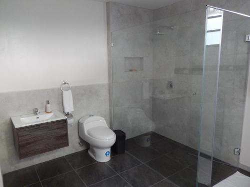 Bathroom, HOSTERIA LOS MOLINOS DE YANAYACU in Salcedo