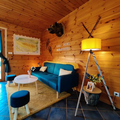 Les Pins Nordiques Chalet dans les Pyrénées gîte à louer Siradan