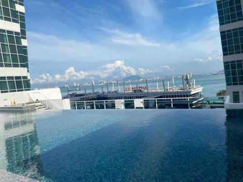 MARITIME SUITE DUPLEX PENANG- PEMANDANGAN LAUT