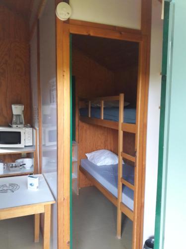 1 bunk bed, 1 sofa bed