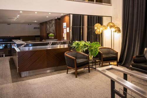 Lobby, Grand King Hotel in San Nicolas