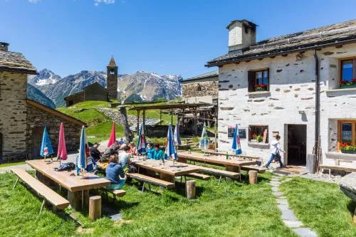 Rifugio Alpe San Romerio in Brusio, Schweiz