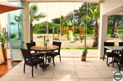 設施, Bungalow on the sea - Moriani beach in 聖露西亞迪莫里安尼