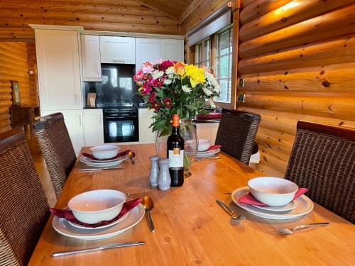 Bunnahahbain - Two Bedroom Luxury Log Cabin with Private Hot Tub, Berwick-upon-Tweed (fotografie 6)
