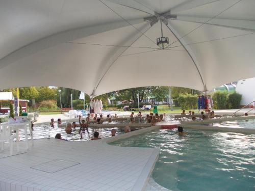 Swimming pool, Hoforras Hotel in Gyula