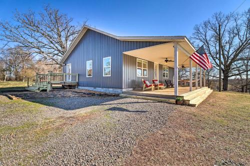 Greers Ferry Retreat with Deck and Stocked Pond!