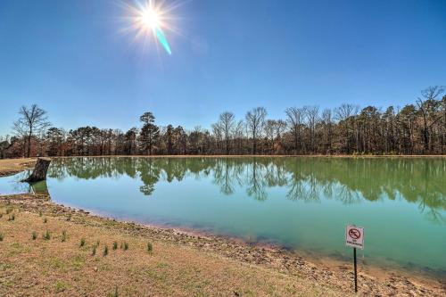 Greers Ferry Retreat with Deck and Stocked Pond!