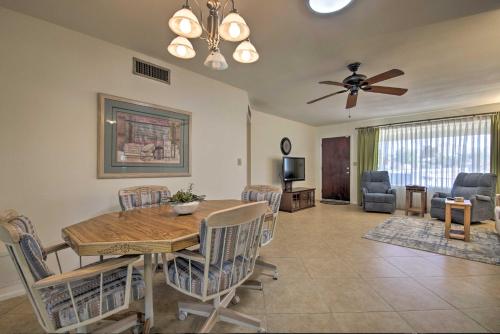 55 and Apache Junction Home Patio and Mountain Views