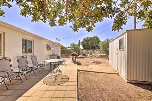 55 and Apache Junction Home Patio and Mountain Views