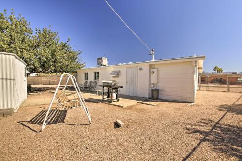 55 and Apache Junction Home Patio and Mountain Views