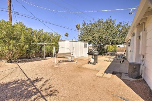 55 and Apache Junction Home Patio and Mountain Views