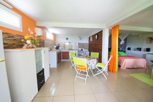 Terraza/balcón, Appartement charmant à Rivière-Salée, 45 m² avec terrasse privée (Appartement charmant a Riviere-Salee, 45 m² avec terrasse privee) in Riviere-Salee