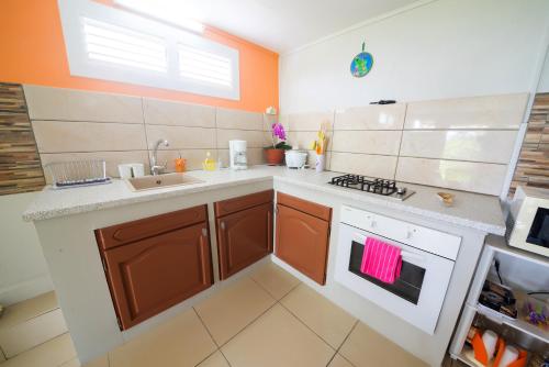 Cocina, Appartement charmant à Rivière-Salée, 45 m² avec terrasse privée (Appartement charmant a Riviere-Salee, 45 m² avec terrasse privee) in Riviere-Salee