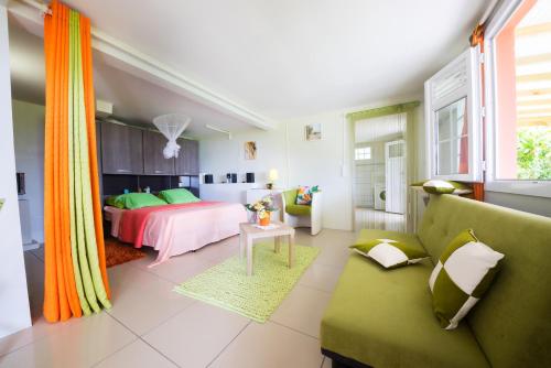 Terraza/balcón, Appartement charmant à Rivière-Salée, 45 m² avec terrasse privée (Appartement charmant a Riviere-Salee, 45 m² avec terrasse privee) in Riviere-Salee