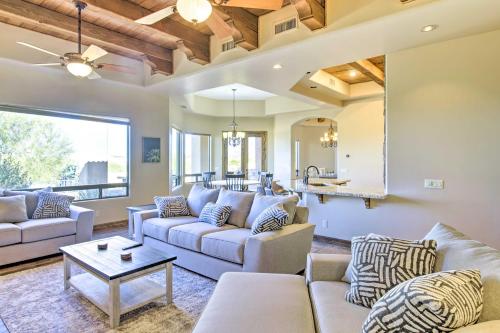 Near Golfing: Mesa Villa w/ Outdoor Oasis & Pool! in Cachet at Las Sendas