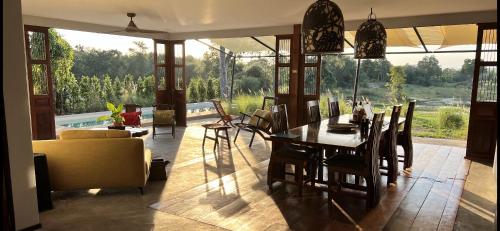 Bar/lounge, I love phants Lodge in Khao Yai (Cha-am)