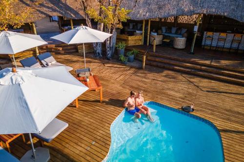 Skats, Hideaways Mankwe Tented Retreat, Greater Moremi in Chiro Pan