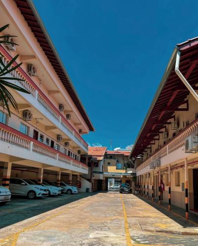 Hotel Garrafão Boituva, Localizado na rua principal de Boituva - Centro Comercial