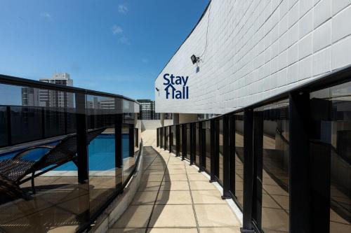 Swimming pool, Flat Equipado-Jaqueira Otima Localizacao-SH032D in Jaqueira