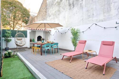 Charming 3BR APT w/ patio, by TimeCooler, Lisbon