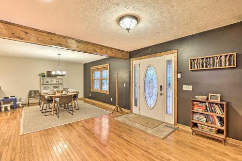 Spacious Elk Park Lodge with Game Room and Fire Pit!