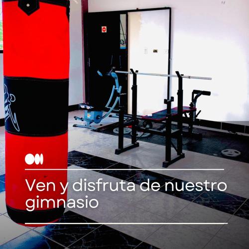 fitnesscentrum, Hotel Oro Blanco in Atacames