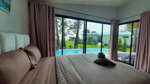 1 double bed