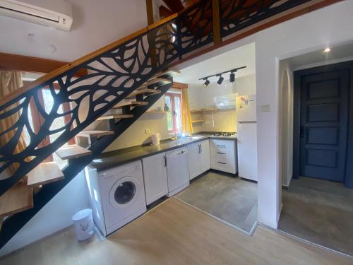 köök, Tomsan Villas Akyaka in Akyaka