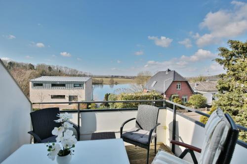 Balcony/terrace, Appartementanlage am Taschensee Taschensee Appartement 9 in Haffkrug