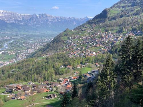 Jurte beim Lama- & Alpakahof Triesenberg in Triesenberg