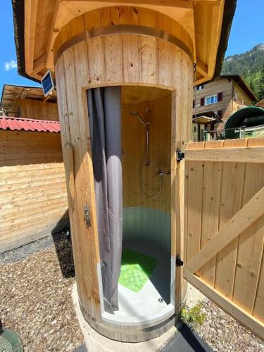 Jurte beim Lama- & Alpakahof Triesenberg in Triesenberg