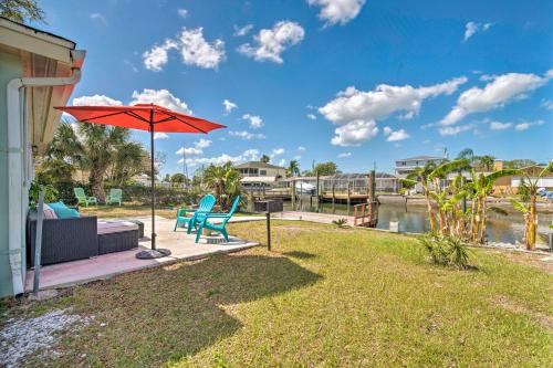 Canalfront Hudson Home with Private Dock and Yard! in Hudson (FL)