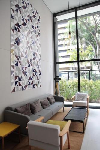 68 Brand-new studio next to Paulista Av, fast wifi, São Paulo