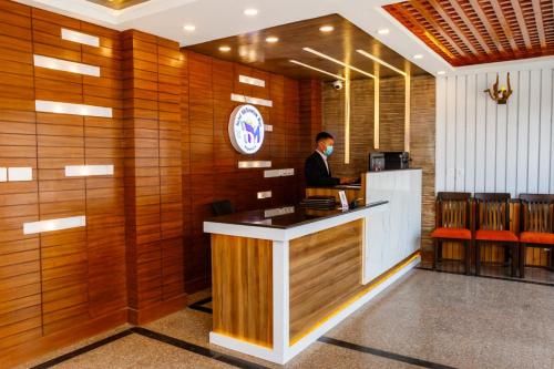 Lobby, Millennium Blue in Nagarkot