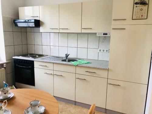 廚房, Ferienhof - Ferienwohnung in 加德布施