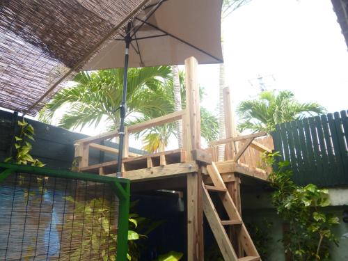 Balcony/terrace, Sapunaya-さぷな家 in Taketomi