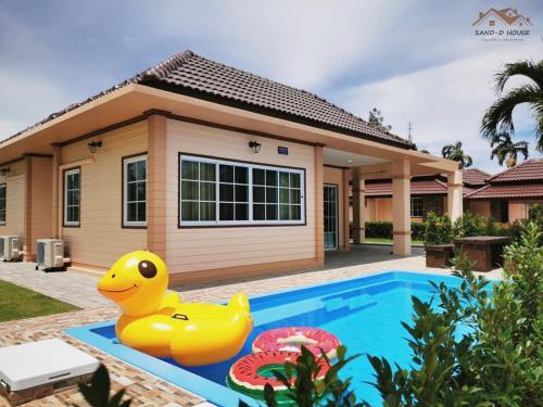 Sand-D House Pool villa B30 at Rock Garden Beach Resort Rayong