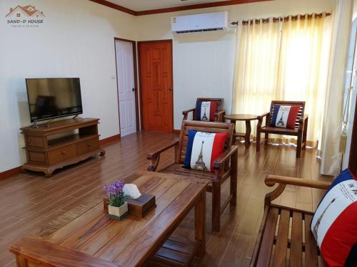 Guestroom, Sand-D House Pool Villa A13 at Rock Garden Beach Resort Rayong near Klaeng Hospital