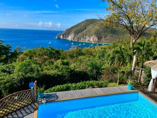 Garden, Villa Le Refuge du Pirate in Deshaies