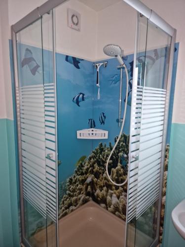 Bathroom, Hotel Seeblick am Sankelmarker See - Natur und Erholung in Oeversee