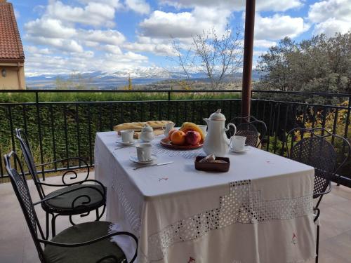 Balcony/terrace, El encinar de Gabino in Zarzuela del Monte
