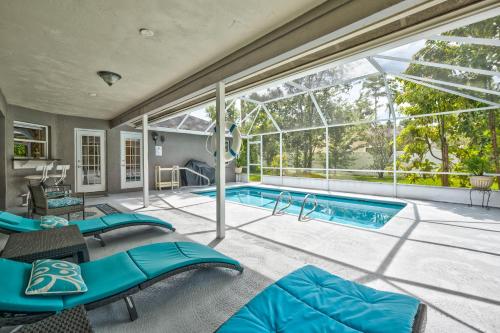 Palm Villa 4 Bedroom Private Pool Screened Lanai Washer Dryer Sleeps 7 - image 11