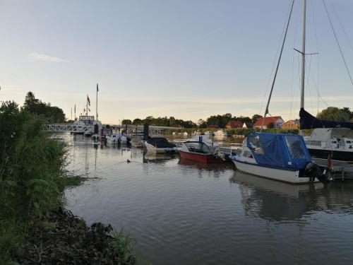 Alte Schusterei direkt am Fluss und Altstadt