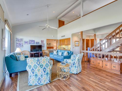 Ponte Vedra Blvd 2353 4 Bedroom Sleeps 15 Beach Front Wrap-Around Deck - image 8