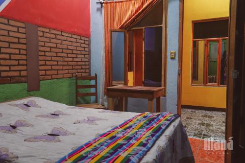 1 double bed