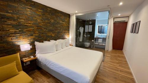 Vue Mer & Rocher - Okavango Blue Studio, Le Diamant (fotografie 5)
