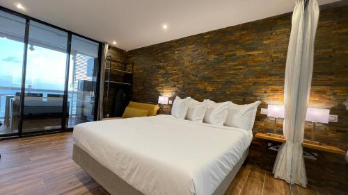 Vue Mer & Rocher - Okavango Blue Studio, Le Diamant (fotografie 10)