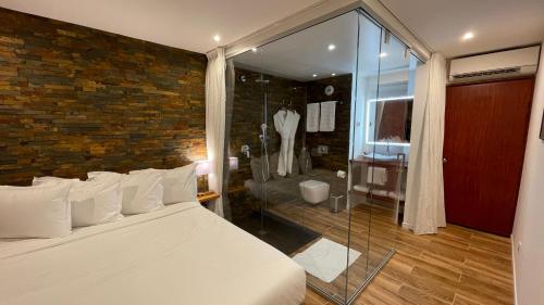 Vue Mer & Rocher - Okavango Blue Studio, Le Diamant (fotografie 7)